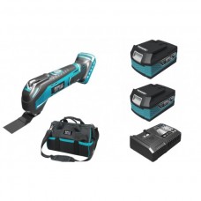 Dedra Set Masina multifunctionala SAS+ALL cu 2 acumulatori Li-Ion 18V 5.0Ah incarcator rapid 125W si geanta
